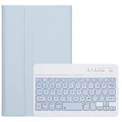 RENVMEXY - Teclado Bluetooth A221B Blanco Hielo para Galaxy Tab A9