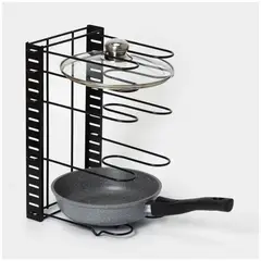 INSPIRA MARKET - Organizador soporte de sartenes y ollas de cocina