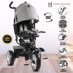 EVEZO - Triciclo Giratorio «LAHORE» Edición Limitada Gray