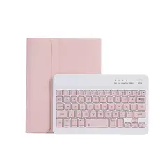 RENVMEXY - Teclado Bluetooth A221B Rosa para Galaxy Tab A9