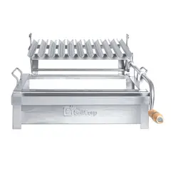 GRILLCORP - Parrilla Junior para empotrar Inoxidable