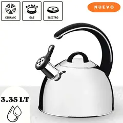 TRAMONTINA - Tetera 3 . 35Lt Con Silbador