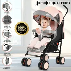 BABY - Coche Bastón «SALVATORE» Edición Limitada Pink