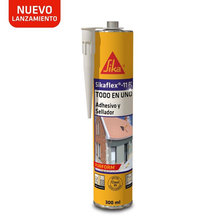 Adhesivo y Sellante elástico Sikaflex-11 FC Purform Blanco 300ml