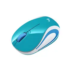 LOGITECH - MOUSE M187 MINI WIRELESS REFRESH TEAL