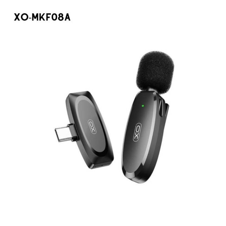 Micrófono de Cuello Inalámbrico de Celular Tipo C - Negro