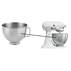 KITCHENAID - Tazón de Acero para Batidora W10802058