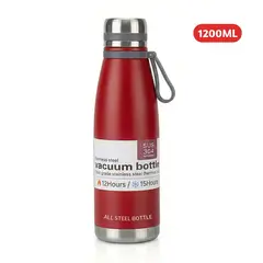 PENTHA - Termo Tomatodo De 1. 2 Litros Acero Inoxidable Color Rojo