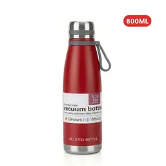 PENTHA - Termo Tomatodo De 800 ML Acero Inoxidable Color Rojo