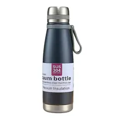 OEM - Termo Tomatodo De 600 ML Acero Inoxidable Color Plomo