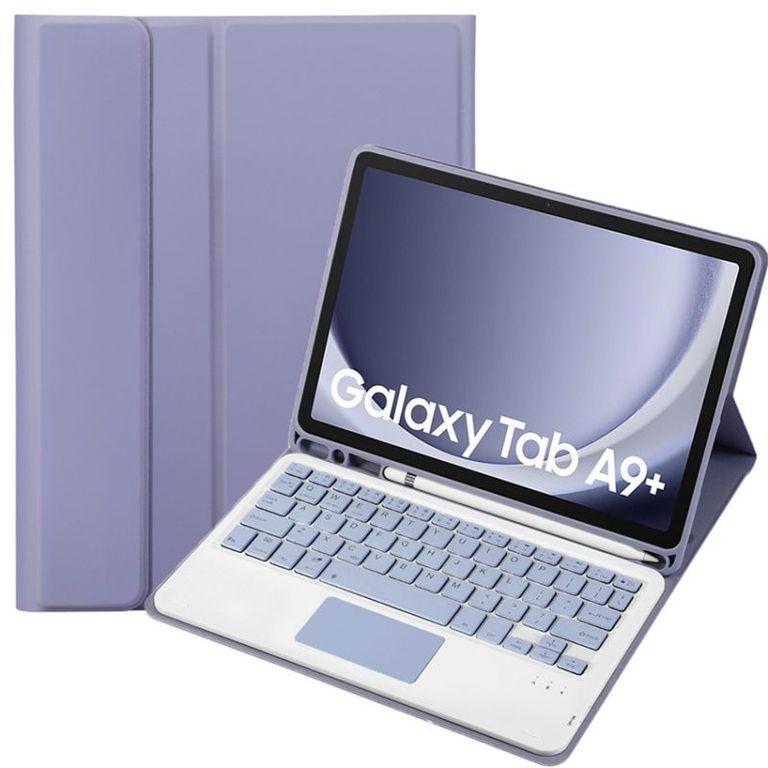 Touch Bluetooth Teclado A09B-A PúRpura Para Samsung Tab A9 Plus