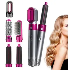 GENERICO - Cepillo 5 en 1 Multifuncional para múltiples tipos de cabello