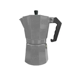 OEM - Cafetera Italiana Moka de 12 tazas Color Plomo
