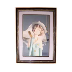 PANADECOR - Cuadro de Arte Moderno con Figura de Niña 54x74cm