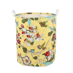 VATYERTY - Cesto de ropa plegable multiuso - Amarillo