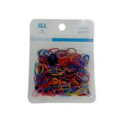 GENERICO - LIGAS PARA PEINADO MULTICOLOR PACK 3 UND