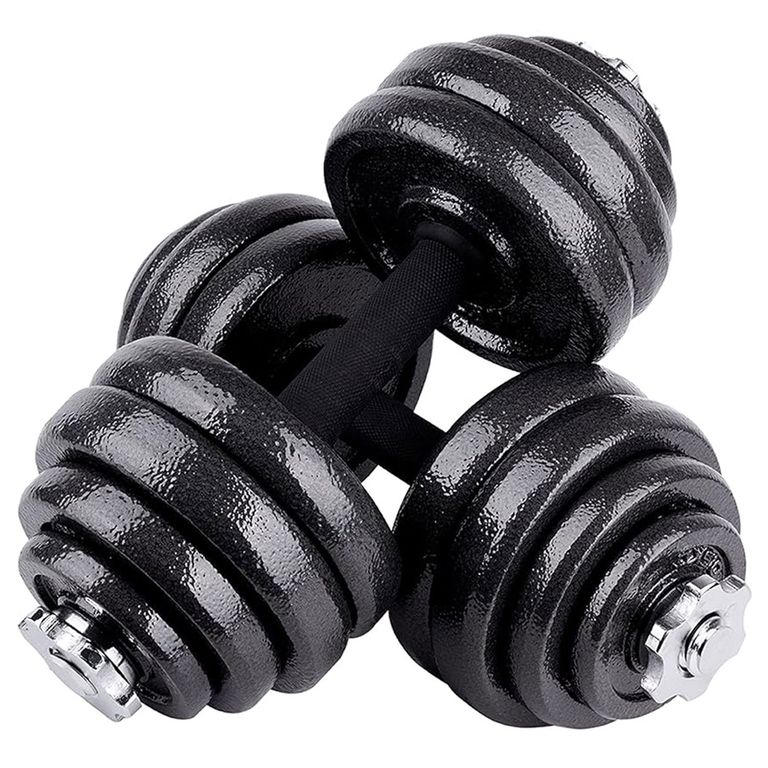 Set Mancuernas Metal 20 Kilos