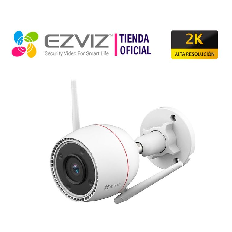 Cámara Seguridad Wifi Exterior H3C 3MP IP67 Noche Color
