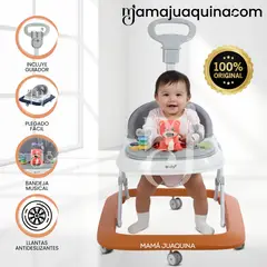 EBABY - Andador con Bandeja Musical «FALL GUYS» Orange