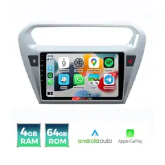 GENERICO - Autoradio Citroen C- Elysee 2012-2019 De 4ram+64gb8nucleos