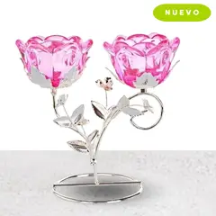 GENERICO - PORTA VELAS DE MESA DE COLOR