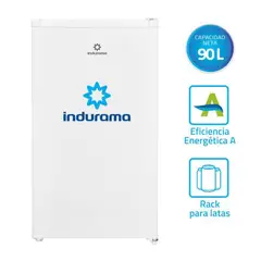 INDURAMA - Frigobar RI-101 Blanco 90L