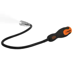 TRUPER - Imán flexible de acero con LED, levanta 3 kg, 58cm