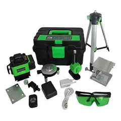 SAIYAN - Nivel Láser 16 Líneas Verde Autonivelante + Trípode Nllv16