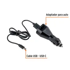 TRUPER - Lampara De Led 2000lm Recargable Alta Potencia