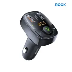ROCK - Cargador de Carro B301 Carga Rapida 36W iPhone 15 Samsung Xiaomi Huawei