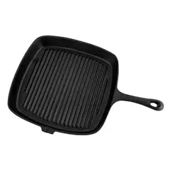 LUGANO - Grill hierro fundido 23 cm x 23 cm cuadrado -