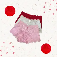 GENERICO - Pack3 Cachetero encaje