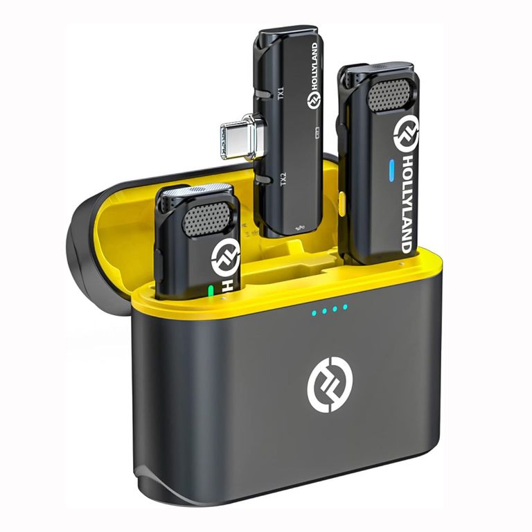Hollyland Lark C1 Micrófono Inalámbrico 24Ghz Doble USB-C