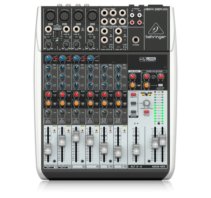 Mezclador Analoga Profesional Xenyx Q1204USB