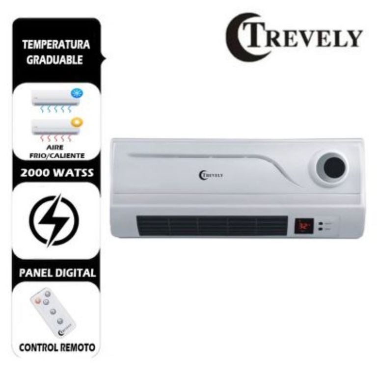 Calentador de Pared TCH-080 2000W con control remoto