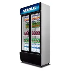 VENTUS - Visicooler VC-600L de 2 puertas de 600 Litros -