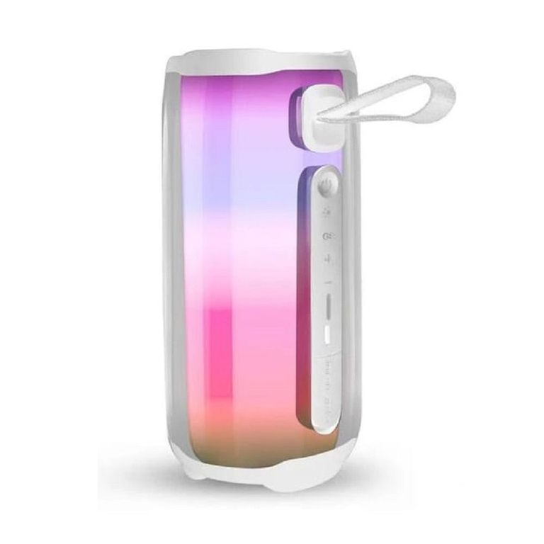 PARLANTE INALÁMBRICO PLUSE 5 BLUETOOTH LUZ LED WHITE