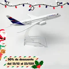 GENERICO - Avión de Metal 15cm Avión a escala BOEING B787 LATAM