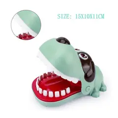 GENERICO - JUGUETE PERRITO DENTISTA DIDACTICO QUE MUERDE VERDE
