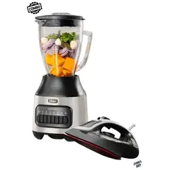 OSTER - Combo Licuadora Blstpeg Npb + Plancha Gcstac6953