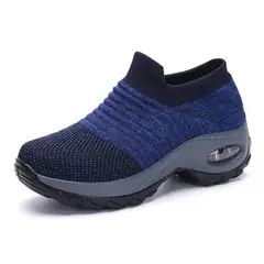 AQUA&MODA - Zapatillas Casuales con cápsula mujer AQUAMODA M1AAJ azul jaspeado