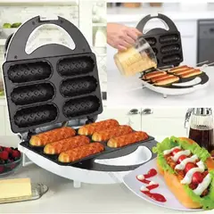 GENERICO - Máquina Eléctrica para Hacer Yoguis y Chorizo a la Parrilla