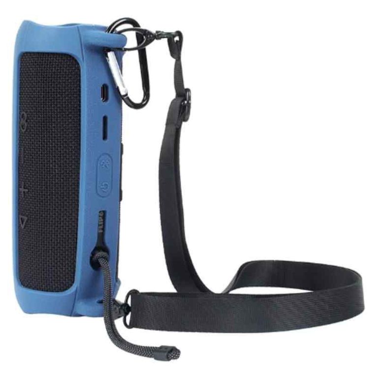 FUNDA CASE PROTECTOR SILICONA PARA JBL FLIP 6 COLOR AZUL