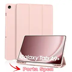 GENERICO - Funda Case para Samsung Galaxy Tab A9 Plus 11 A9+ ROSA - PORTA SPEN