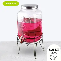 ICHIMATSU - DISPENSADOR DE AGUA 8LT DE VIDRIO