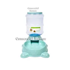 GENERICO - Comedero Automático para Mascotas Perro Gato 3.8 L Celeste