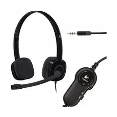 LOGITECH - Audifono H151 Con Microfono Stereo Black