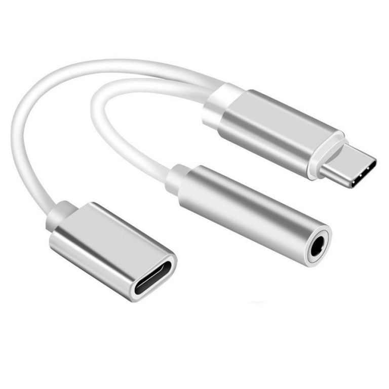 CABLE ADAPTADOR USB-C A PLUG JACK 35MM DE AUDIO