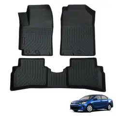 TECGO - PROTECTOR CUBRE PISO 5D TPE KIA RIO 2018-2023