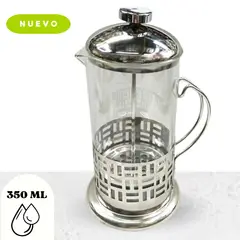 Ichimatsu - Cafetera Prensa Francesa Café Cafetera Portátil Acero Inox